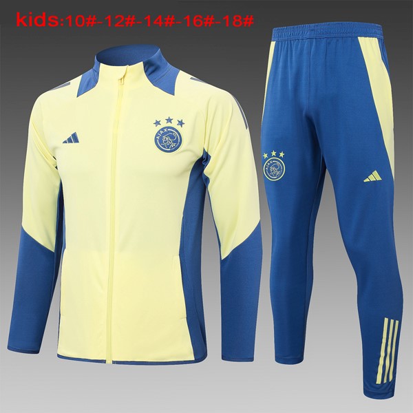 Niños Chandal Ajax 2024 2025 Amarillo 3